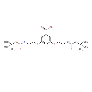 3,5-雙[2-(BOC-氨基)乙氧基]苯甲酸,3,5-BIS[2-(BOC-AMINO)ETHOXY]-BENZOIC ACID