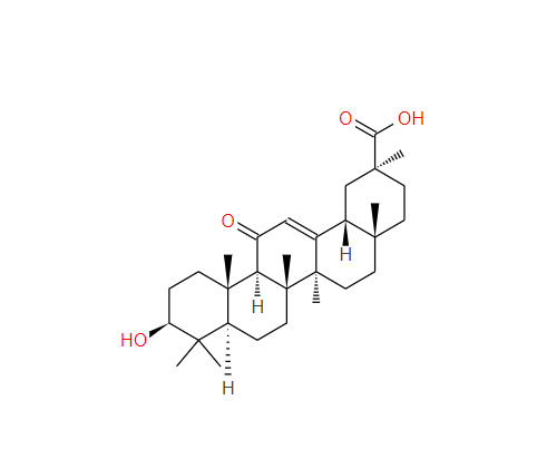 甘草次酸(β型）,18β-Glycyrrhetinic acid