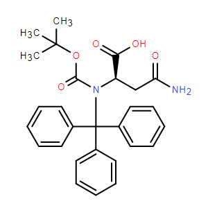 (R)-2-((叔丁氧羰基)氨基)-4-氧代-4-(三苯甲基氨基)丁酸,Boc-D-Asn(Trt)-OH