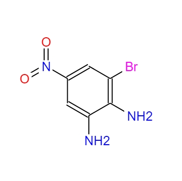 3-溴-5-硝基苯-1,2-二胺,3-bromo-5-nitrobenzene-1,2-diamine