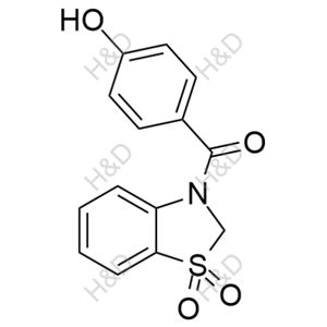 (1,1-dioxidobenzo[d]thiazol-3(2H)-yl)(4-hydroxyphenyl)methanone	多替诺德杂质41