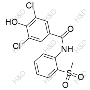 3,5-dichloro-4-hydroxy-N-(2-(methylsulfonyl)phenyl)benzamide	多替诺德杂质44