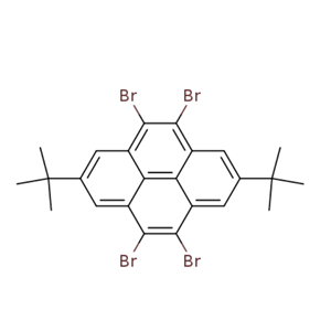 2、7-二叔丁基4、5、9、10-四溴戊烯