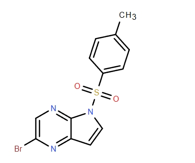 N-甲苯磺?；?5-溴-4,7-二氮雜吲哚,N-Tosyl-5-bromo-4,7-diazaindole