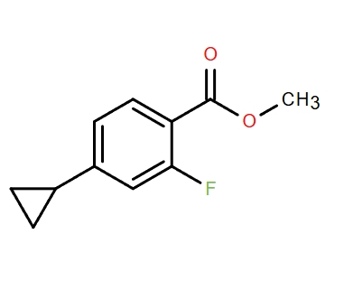 4-環(huán)丙基-2-氟苯甲酸甲酯,METHYL 4-CYCLOPROPYL-2-FLUOROBENZOATE