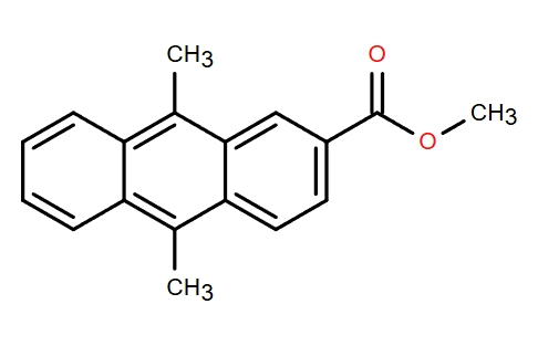 2-Anthracenecarboxylic acid, 9,10-dimethyl-, methyl ester,2-Anthracenecarboxylic acid, 9,10-dimethyl-, methyl ester