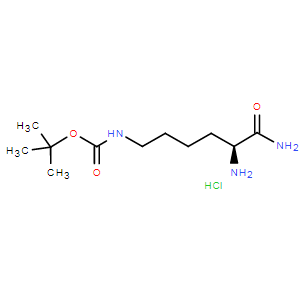 N'-叔丁氧羰基-l-賴氨酰胺鹽酸鹽,L-Lys(Boc)-NH2.HCl