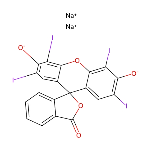 四碘熒光素鈉鹽,Erythrosin B