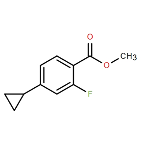 4-環(huán)丙基-2-氟苯甲酸甲酯,METHYL 4-CYCLOPROPYL-2-FLUOROBENZOATE