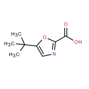 2-OXAZOLECARBOXYLIC ACID, 5-(1,1-DIMETHYLETHYL)- 