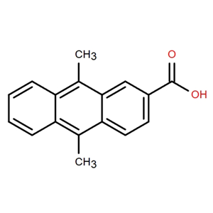 	2-Anthracenecarboxylic acid, 9,10-dimethyl-