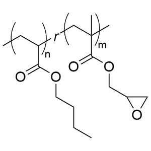 聚（丙烯酸正丁酯-r-甲基丙烯酸縮水甘油酯）無(wú)規(guī)共聚物,poly(butyl acrylate-r-glycidyl methacrylate) random copolymer