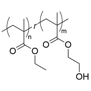 聚（甲基丙烯酸乙酯-r-甲基丙烯酸羥乙酯）無規(guī)共聚物,poly(ethyl methacrylate-r-hydroxyethyl methacrylate) random copolymer