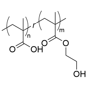 聚（甲基丙烯酸-r-甲基丙烯酸羟乙酯）无规共聚物,poly(methacrylic acid-r-hydroxyethyl methacrylate) random copolymer