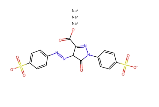 檸檬黃,Tartrazine