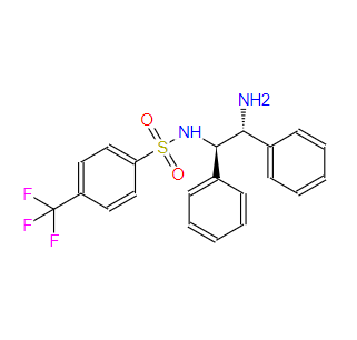 N-[(1R,2R)-2-氨基-1,2-二苯基乙基]-4-(三氟甲基)苯亞磺酰胺,N-((1R,2R)-2-Amino-1,2-diphenylethyl)-4-(trifluoromethyl)benzenesulfonamide