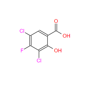 189283-53-2；3,5-二氯-4-氟-2-羟基苯甲酸；3,5-Dichloro-4-fluoro-2-hydroxybenzoic acid