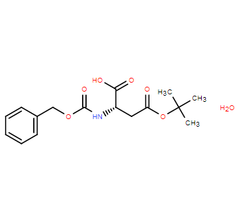 (S)-2-(((芐氧基)羰基)氨基)-4-(叔丁氧基)-4-氧代丁酸水合物,(S)-2-(((Benzyloxy)carbonyl)amino)-4-(tert-butoxy)-4-oxobutanoic acid hydrate