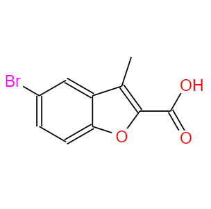 5-溴-3-甲基苯并呋喃-2-羧酸,5-Bromo-3-methyl-benzofuran-2-carboxylic acid