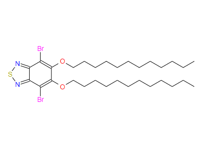 4,7-二溴-5,6-雙(十二烷基氧代)-2,1,3-苯并噻二唑,4,7-DibroMo-5,6-bis(dodecyloxy)benzo-2,1,3-thiadiazole