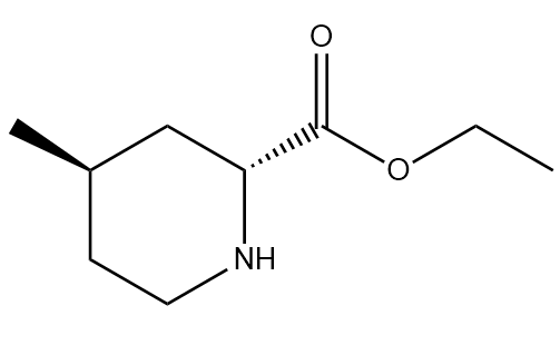 (2R,4R)-4-甲基-2-哌啶甲酸乙酯,Ethyl (2R,4R)-4-methyl-2-piperidinecarboxylate