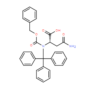 N-芐氧羰基-N'-三苯甲基-L-天冬酰胺 