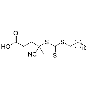 4-氰基-4-[[(十二烷硫基)硫酮甲基]硫基]戊酸 870196-80-8  RAFT試劑