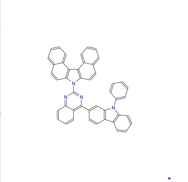 N-[4-(N-苯基咔唑-2-基)喹唑啉-2-基]-3,4:5,6-二苯并咔唑,N-[ 4-(N-phenylcarbazole-2-group) quinazolin-2-group] -3, 4:5, 6-Dibenzodiazole