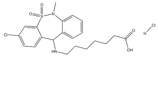 噻柰普汀鹽酸鹽,Tianeptine HCl