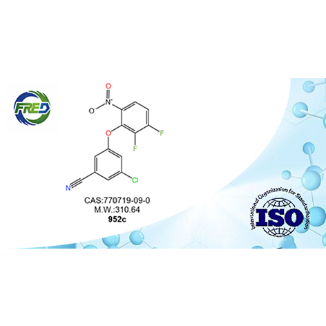 3-氯-5-(2,3-二氟-6-硝基苯氧基)苯腈,3-Chloro-5-(2,3-difluoro-6-nitrophenoxy)benzonitrile