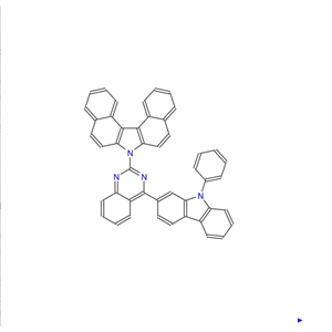 N-[4-(N-苯基咔唑-2-基)喹唑啉-2-基]-3,4:5,6-二苯并咔唑