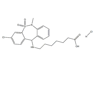 噻柰普汀鹽酸鹽,Tianeptine HCl