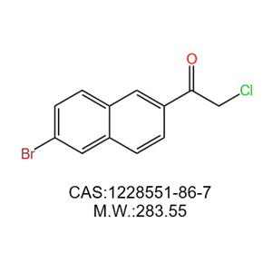 6-溴-2-（氯乙?；┹?1-(6-bromo-2-naphthalenyl)-2-chloroethanone