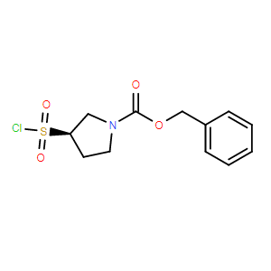 (R)-1-Cbz-吡咯烷-3-磺酰氯