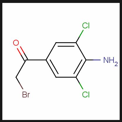 4-氨基-3,5-二氯溴代苯乙酮,4-Amino-3,5-Dichloro-A-Bromo-Acetophenone