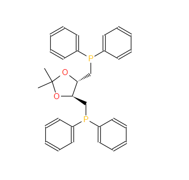 異丙烯-2,3-二羥-1,4-雙二丙基膦丁烷,(4S,5S)-(+)-4,5-Bis(diphenylphosphinomethyl)-2,2-dimethyl-1,3-dioxolane