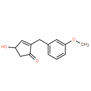 4-羥基-2-(3-甲氧基芐基)環(huán)戊-2-烯-1-酮,4-Hydroxy-2-(3-methoxybenzyl)cyclopent-2-en-1-one