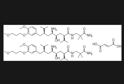 阿利克侖半富馬酸鹽,Aliskiren hemifumarate