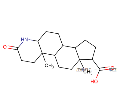 3-酮-4-氮雜-5a-雄烷-17b-羧酸,3-Oxo-4-aza-5-alpha-androstane-17-beta-carboxylic acid