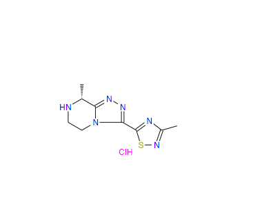 (R)-3-甲基-5-(8-甲基-5,6,7,8-四氫-[1,2,4]三唑并[4,3-a]吡嗪-3-基)-1,2,4-噻二唑鹽酸鹽,(R)-3-Methyl-5-(8-methyl-5,6,7,8-tetrahydro-[1,2,4]triazolo[4,3-a]pyrazin-3-yl)-1,2,4-thiadiazole Hydrochloride