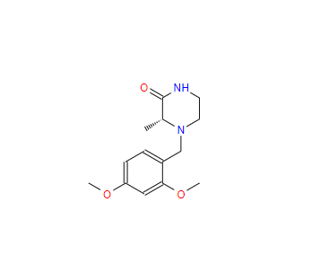 (R)-3-甲基-4-(2,4-二甲氧基芐基)哌嗪-2-酮,(R)-4-(2,4-diMethoxybenzyl)-3-Methylpiperazin-2-one