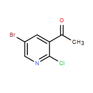 1-(5-溴-2-氯吡啶-3-基)乙酮