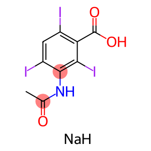 乙酰碘佐酸鈉,Sodium acetrizoate