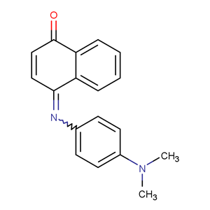 靛酚藍,4-[[4-(dimethylamino)phenyl]imino]naphthalen-1(4H)-one