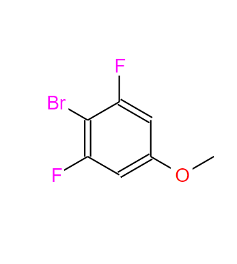 4-溴-3，5-二氟苯甲醚,4-BroMo-3,5-difluoroanisole