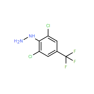 (2,6-二氯-4-(三氟甲基)苯基)肼,(2,6-Dichloro-4-(trifluoromethyl)phenyl)hydrazine