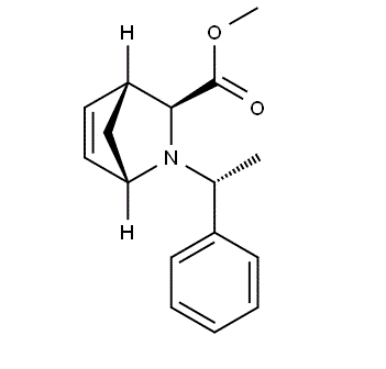 (1S,3S,4R)-2-((1R)-1-苯基乙基)-2-氮雜雙環(huán)[2.2.1]庚-5-烯-3-羧酸甲酯,Methyl (1S,3S,4R)-2-((1R)-1-phenylethyl)-2-azabicyclo[2.2.1]hept-5-ene-3-carboxylate