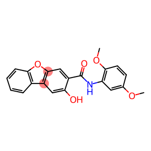 N-(2,5-二甲氧基苯基)-2-羥基二苯并呋喃-3-甲酰胺132-62-7