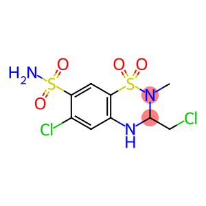 甲氯噻嗪,Methyclothiazide