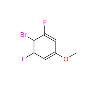 4-溴-3，5-二氟苯甲醚,4-BroMo-3,5-difluoroanisole